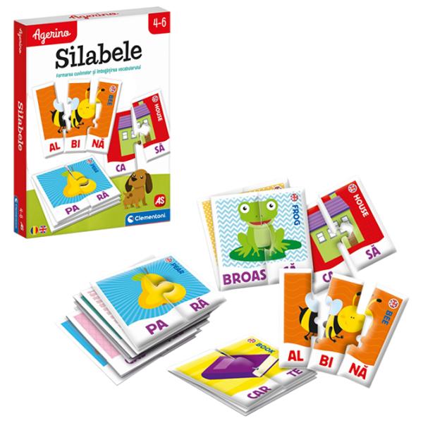 Puzzle 2D Agerino Silabe 4+/ Numărul de piese: 60 photo 3 Puzzle 2D Agerino Silabe 4+/ Numărul de piese: 60 photo 3