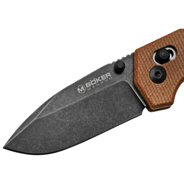 Cuțit Boker Magnum 01SC710 de buzunar/ Sandvik 12C27 photo 4