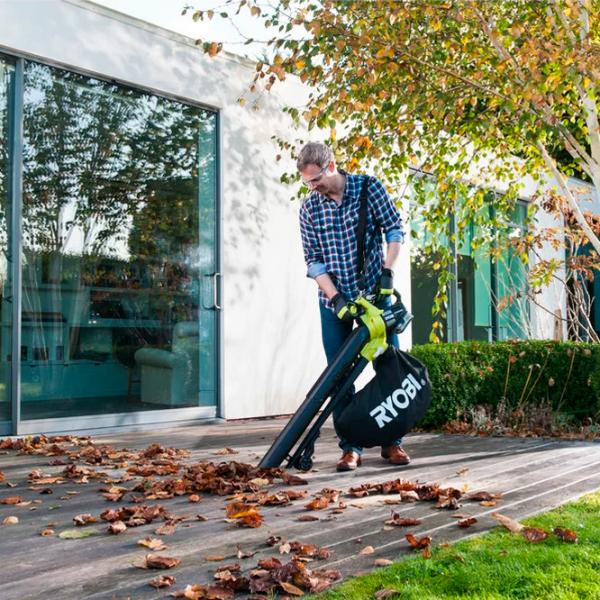 Воздуходувка Ryobi RBV1850 Green photo 4
