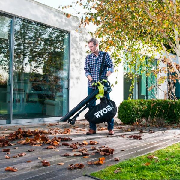 Воздуходувка Ryobi RBV1850 Green photo 5