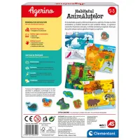 Puzzle 2D Agerino Habitatul Animalutelor 3+/ Numărul de piese: 24 photo 6