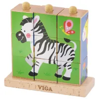 Puzzle 3D VIGA Animale sălbatice 2+/ Numărul de piese: 10 photo 3