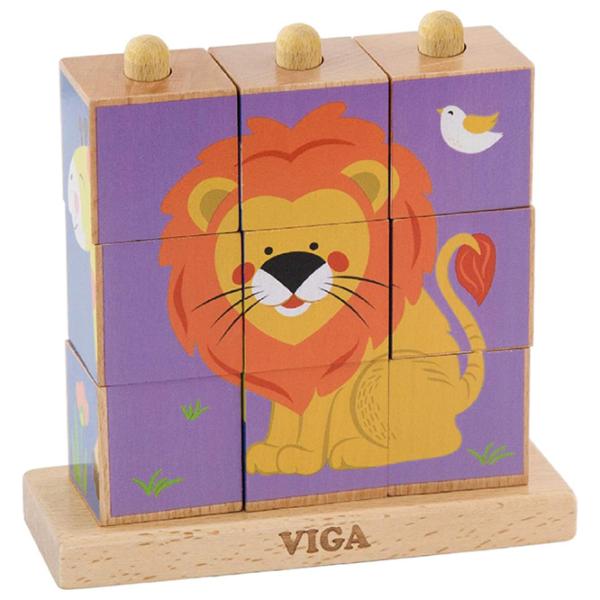 Puzzle 3D VIGA Animale sălbatice 2+/ Numărul de piese: 10 photo 4 Puzzle 3D VIGA Animale sălbatice 2+/ Numărul de piese: 10 photo 4
