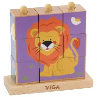 Puzzle 3D VIGA Animale sălbatice 2+/ Numărul de piese: 10 photo 4