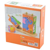 Puzzle 3D VIGA Animale sălbatice 2+/ Numărul de piese: 10 photo 6