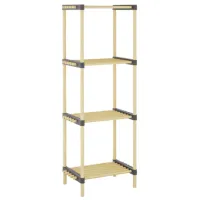 Etajeră Seowood SEO-8168 105.5 x 40 x 28 cm/ Lemn/ Beige