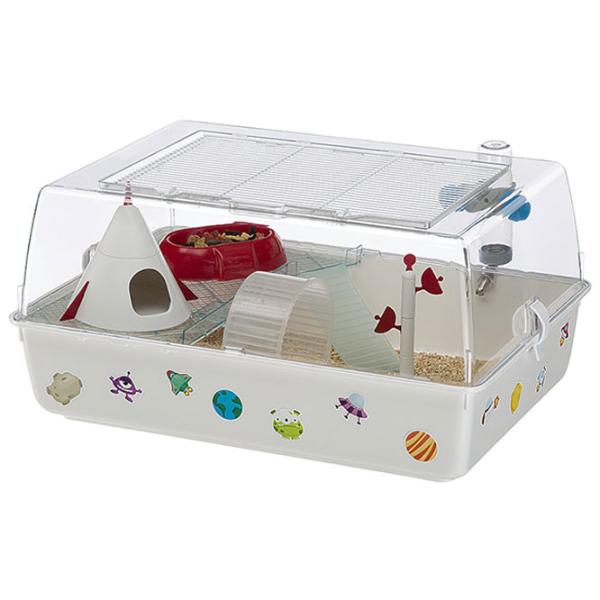 Клетка для грызунов Mini Duna Magic Пластик/ White photo 1