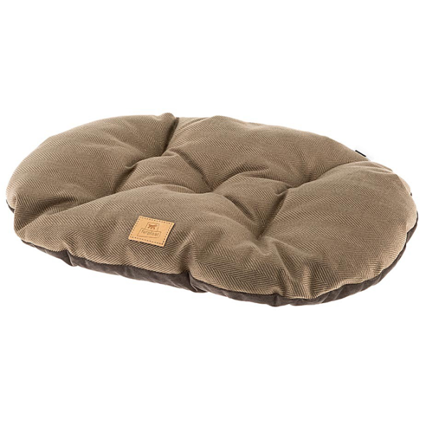 Кровать для кошек Ferplast STUART 65/ 6 Хлопок/ Brown photo 1
