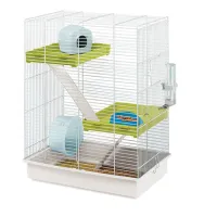Cușcă pentru rozătoare Ferplast Hamster Tris Metal/ White