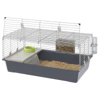 Cușcă pentru rozătoare Ferplast Rabbit Metal/ Black