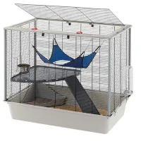 Cușcă pentru rozătoare Ferplast Furat Metal/ Black