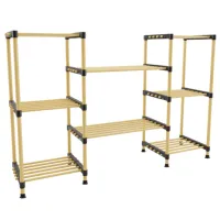 Стеллаж Seowood SEO-8165 91.5 x 116 x 28см cm/ Дерево/ Бежевый