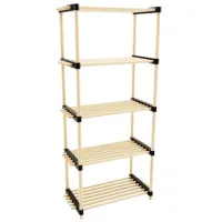 Стеллаж Seowood SEO-8160 120 x 56 x 28см cm/ Дерево/ Бежевый