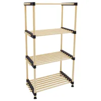 Стеллаж Seowood SEO-8150 92.5 x 49 x 28см cm/ Дерево/ Бежевый