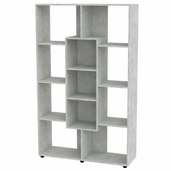 Etajeră ML-Mobila KS-4 179.6 x 110 x 35 cm/ PAL/ Gray photo 1 Etajeră ML-Mobila KS-4 179.6 x 110 x 35 cm/ PAL/ Gray photo 1