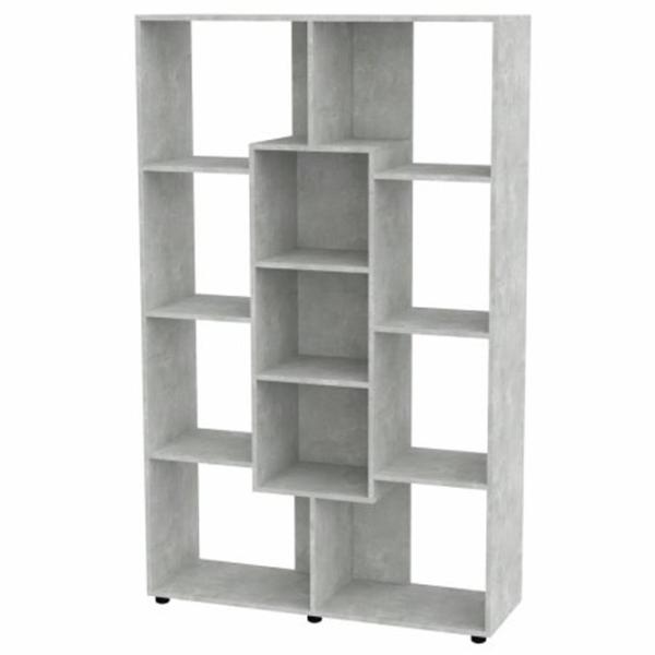 Etajeră ML-Mobila KS-4 179.6 x 110 x 35 cm/ PAL/ Gray photo 1 Etajeră ML-Mobila KS-4 179.6 x 110 x 35 cm/ PAL/ Gray photo 1
