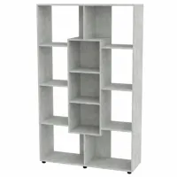 Etajeră ML-Mobila KS-4 179.6 x 110 x 35 cm/ PAL/ Gray