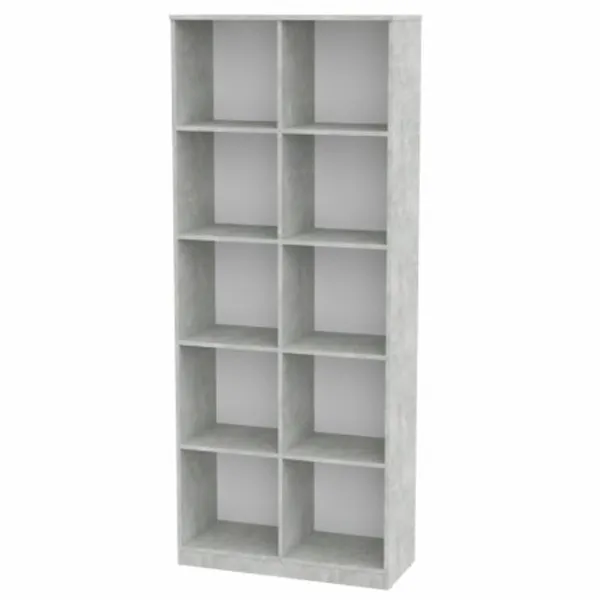 Etajeră ML-Mobila KS-2 205.6 x 83.6 x 36 cm/ PAL/ Gray photo 1