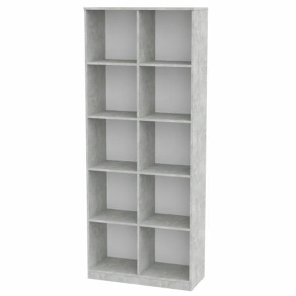 Etajeră ML-Mobila KS-2 205.6 x 83.6 x 36 cm/ PAL/ Gray photo 1