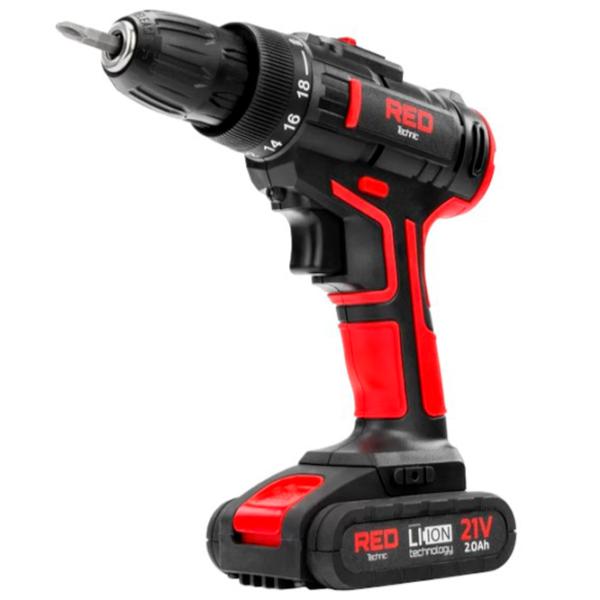 Mașină de găurit și înșurubat Red Technic RTWA0075 1400 rot/ min photo 1