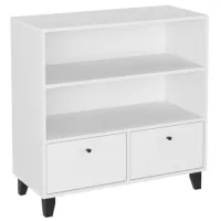 Etajeră ML-Mobila KS-25 90 x 90 x 40 cm/ LPAL/ White