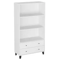 Стеллаж ML-Mobila KS-26 170 x 90 x 40см cm/ LPAL/ White