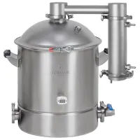 Самогонный аппарат Luxstahl Moonshine 37 л На плите, съёмный ТЭН