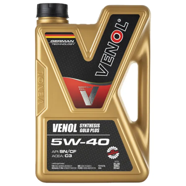 Ulei de motor Venol Synthesis Gold Plus 5W-40 1 l sintetic photo 1