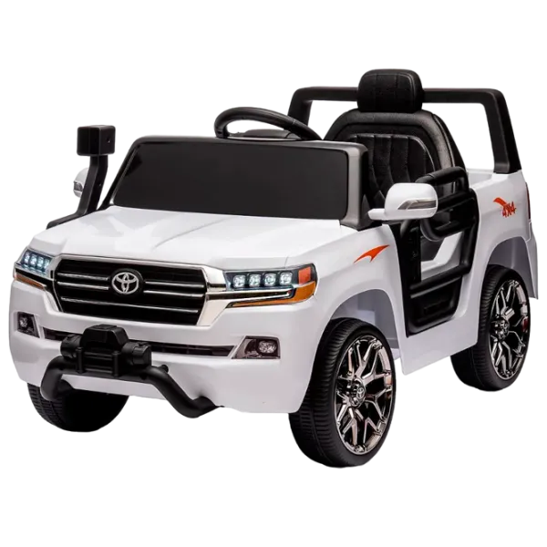 Mașină electrică Toyota Land Cruiser Chipolino ELJTLC0232W 3 km/ h/ 30 kg/ 3+/ White photo 1