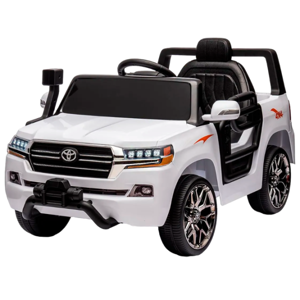 Mașină electrică Toyota Land Cruiser Chipolino ELJTLC0232W 3 km/ h/ 30 kg/ 3+/ White photo 1