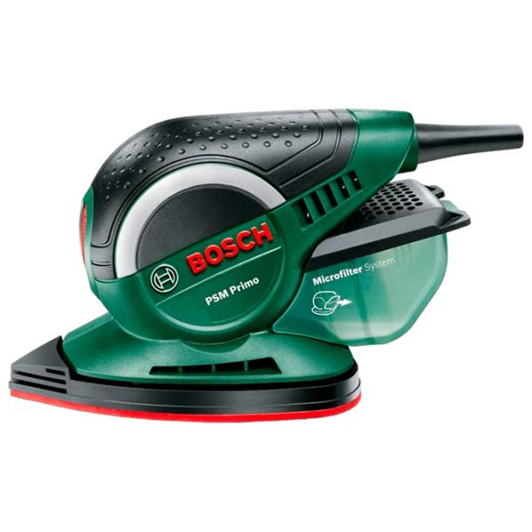 Șlefuitor Bosch PSM PRISMO Cu vibrații/ 50 W/ Green photo 1 Șlefuitor Bosch PSM PRISMO Cu vibrații/ 50 W/ Green photo 1