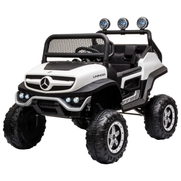 Mașină electrică Mercedes-Benz Kids car Unimog 5 km/ h/ 30 kg/ 3+/ White photo 1 Mașină electrică Mercedes-Benz Kids car Unimog 5 km/ h/ 30 kg/ 3+/ White photo 1