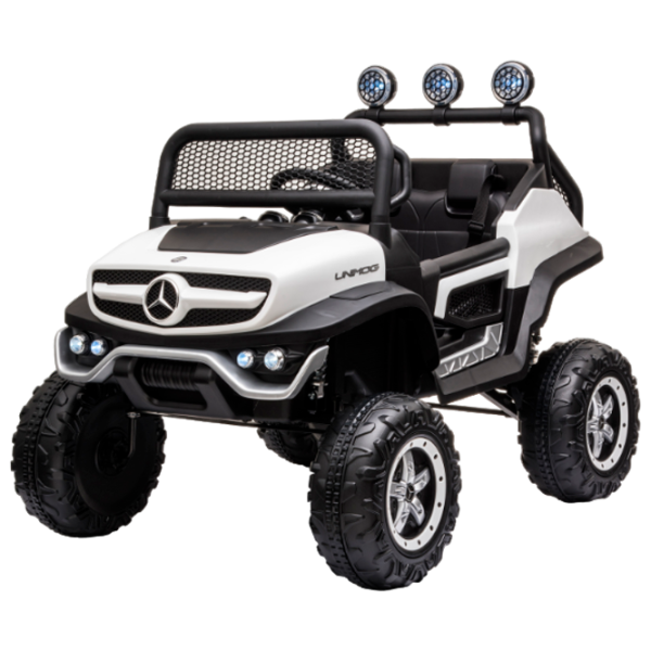 Mașină electrică Mercedes-Benz Kids car Unimog 5 km/ h/ 30 kg/ 3+/ White photo 1 Mașină electrică Mercedes-Benz Kids car Unimog 5 km/ h/ 30 kg/ 3+/ White photo 1
