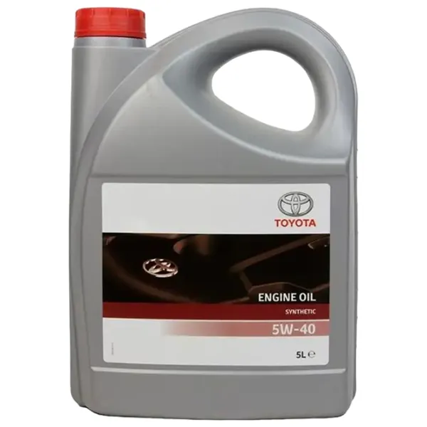 Моторное масло Toyota Synthetic 5W-40 5 л синтетическое photo 1