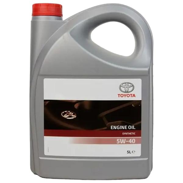 Моторное масло Toyota Synthetic 5W-40 5 л синтетическое photo 1