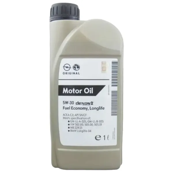 Ulei de motor GM Dexos2 5W-30 1 l sintetic photo 1 Ulei de motor GM Dexos2 5W-30 1 l sintetic photo 1