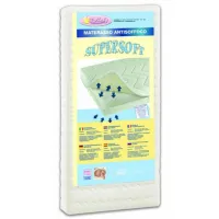 Saltea pentru copii Italbaby Supersoft () 125 x 63 cm/ White