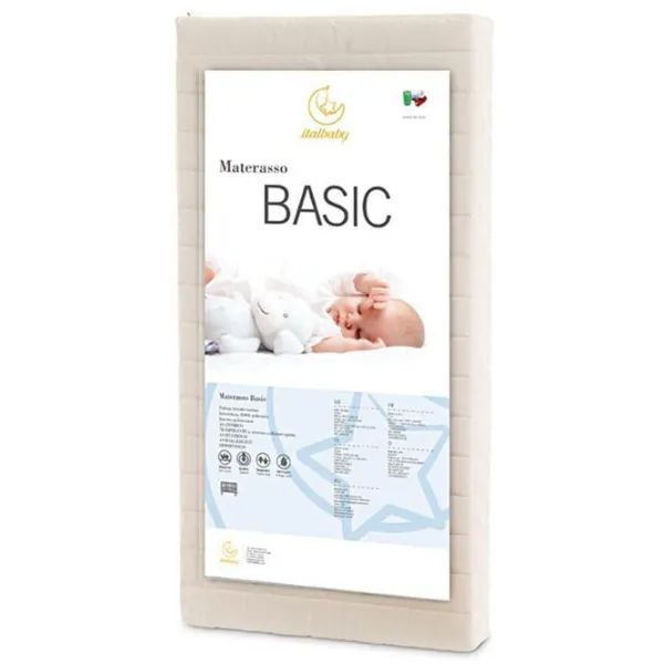 Матрас детский Italbaby Basic () 120 x 60 см/ Бежевый photo 1