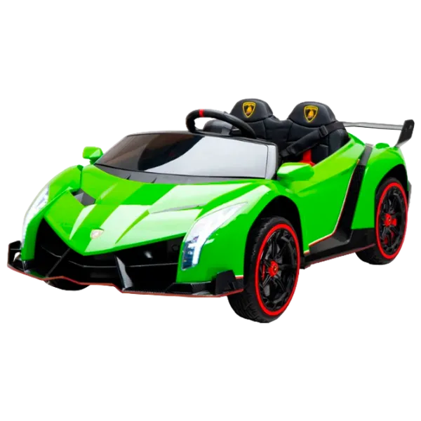 Mașină electrică Lamborghini Venero Kids car 8610043-2DR 7 km/ h/ 30 kg/ 3+/ Green photo 1 Mașină electrică Lamborghini Venero Kids car 8610043-2DR 7 km/ h/ 30 kg/ 3+/ Green photo 1