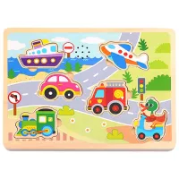 Puzzle 3D Tooky Toy Transport 1.5+/ Numărul de piese: 7