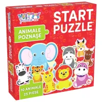 Puzzle 2D Noriel Animăluțe 3+/ Numărul de piese: 25