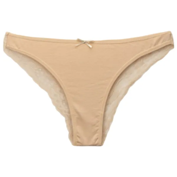 Chiloți pentru femei Donella 4043W XL/ Beige/ Braziliano photo 1 Chiloți pentru femei Donella 4043W XL/ Beige/ Braziliano photo 1