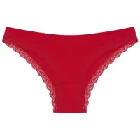 Chiloți pentru femei Donella 1971D13 L/ Red/ Dantelă