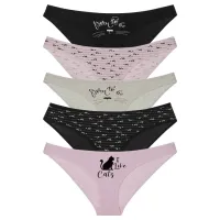 Трусики для женщин Donella 21711178B XL/ Разноцветный/ Cлипы