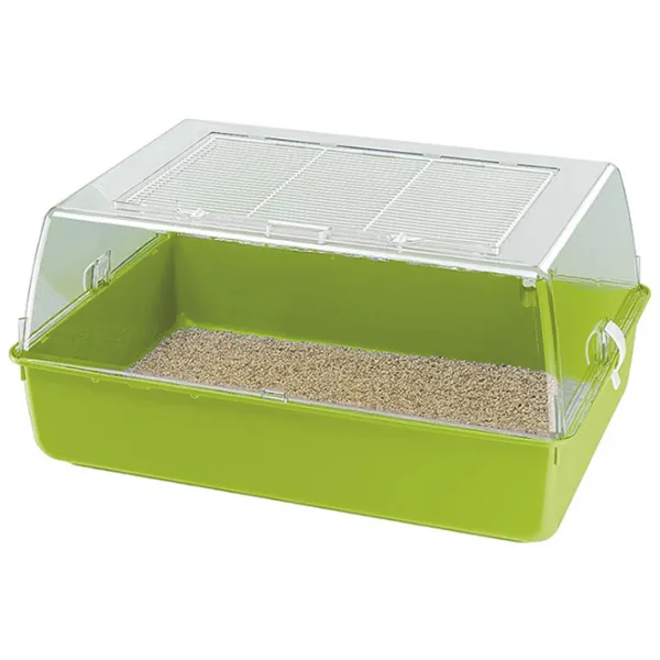 Клетка для грызунов Ferplast DUNA MULTY Пластик/ Green photo 1