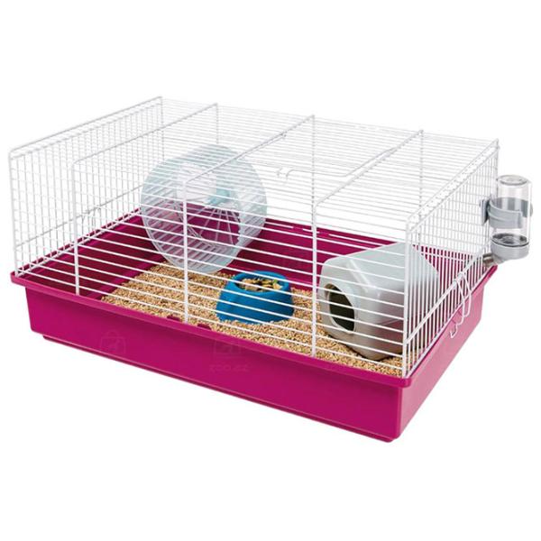 Клетка для грызунов Ferplast CRICETI 9 Металл/ Pink photo 1