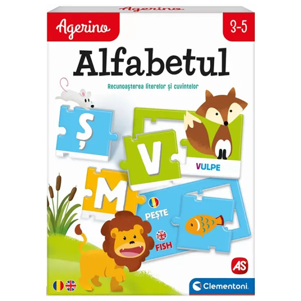 Puzzle 2D Agerino Alfabet 3+/ Numărul de piese: 30 photo 1 Puzzle 2D Agerino Alfabet 3+/ Numărul de piese: 30 photo 1