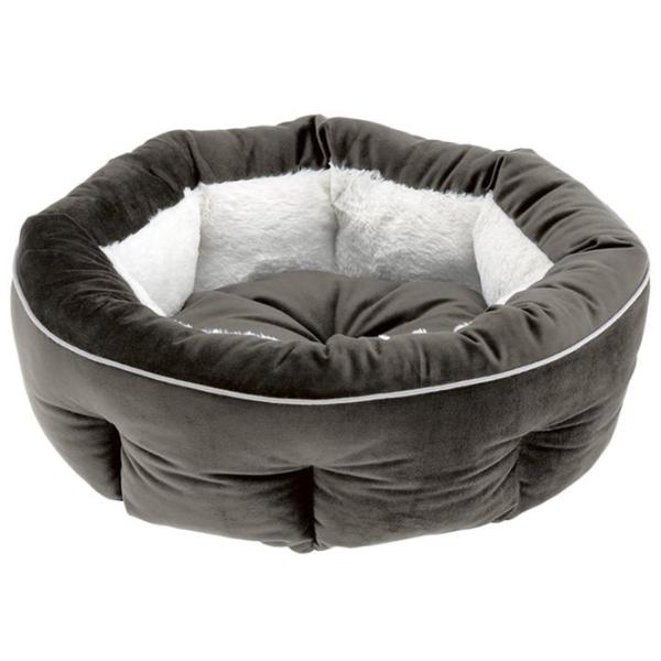 Кровать для кошек Ferplast MARQUIS Бархат/ Grey photo 1 Кровать для кошек Ferplast MARQUIS Бархат/ Grey photo 1