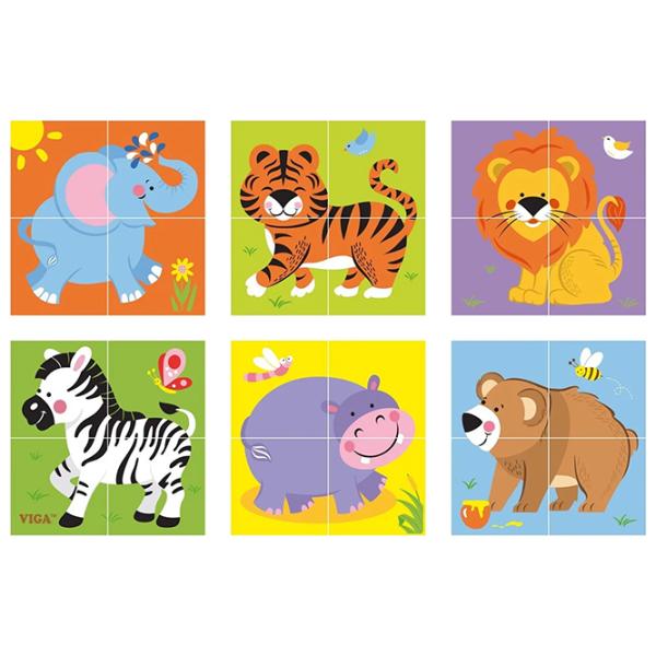 Puzzle 3D VIGA Animale sălbatice 2+/ Numărul de piese: 4 photo 3 Puzzle 3D VIGA Animale sălbatice 2+/ Numărul de piese: 4 photo 3