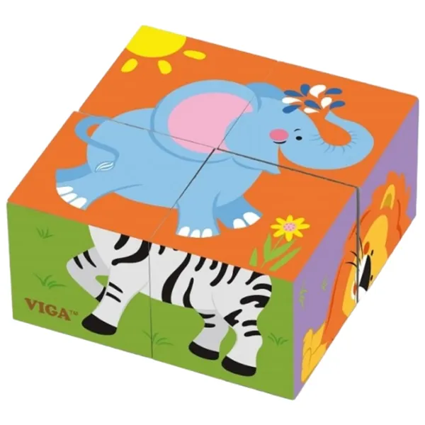 Puzzle 3D VIGA Animale sălbatice 2+/ Numărul de piese: 4 photo 4 Puzzle 3D VIGA Animale sălbatice 2+/ Numărul de piese: 4 photo 4